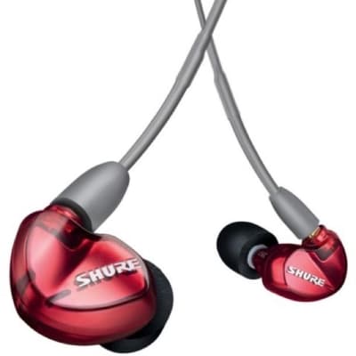 Shure SE535 Sound Isolating Earphones, Limited Edition Red image 2