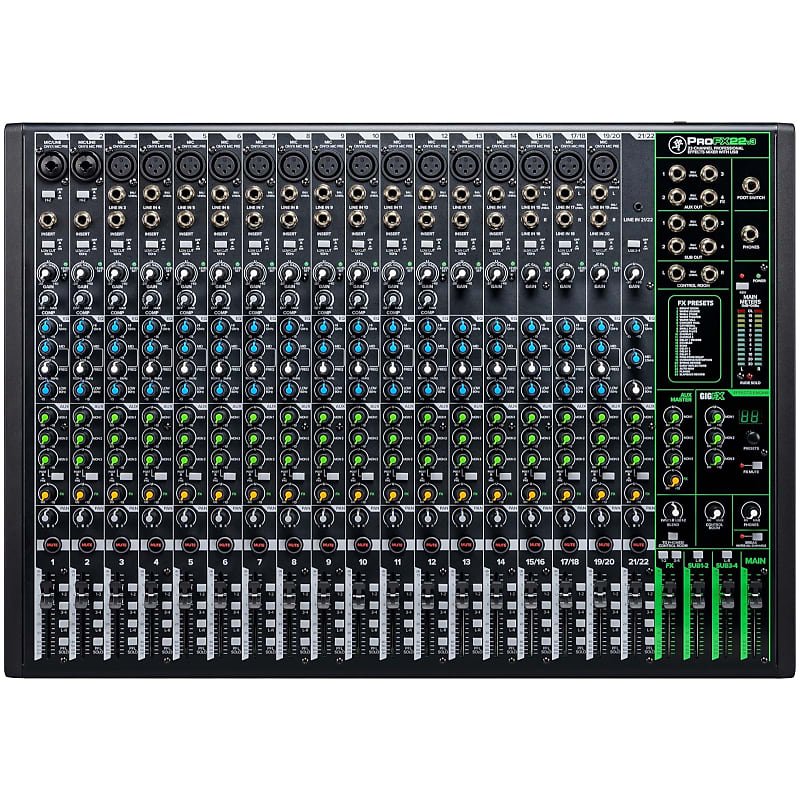 Mackie ProFX22v3 Professional USB Mixer, 22-Channel image 1