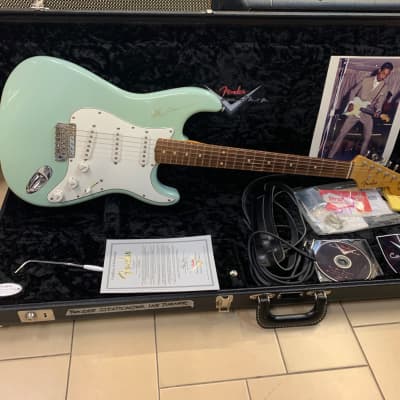 Fender custom shop stratocaster ike turner sonic blue immacolata 100 esemplari image 1