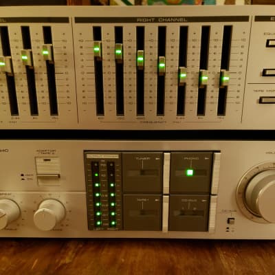 Pioneer SA-940 Stereo Integrated Amplifier, SG-540 Stereo Equalizer, 70W into 8Ω, 2 for 1 Deal! image 4