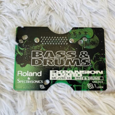 Roland SR-JV80-10 Bass and Drums Expansion Board 1990s - Green