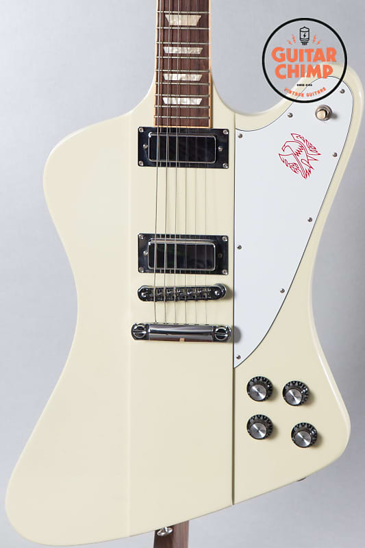 2014 Gibson 120th Anniversary Firebird V Alpine White | Reverb