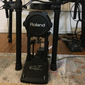 Roland TD-11 V Drumset with  top thorne, DW kick pedal, and Samson Amp image 1
