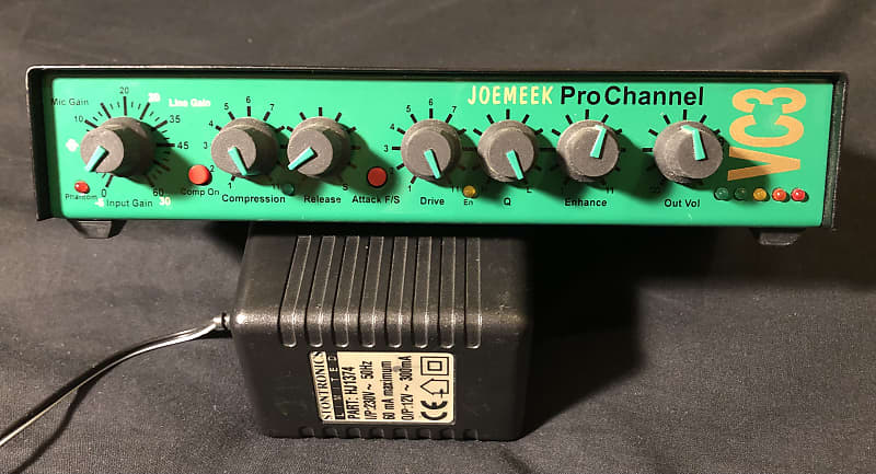 rare Made In England - Joemeek VC3 Pro Channel Preamp / Compressor