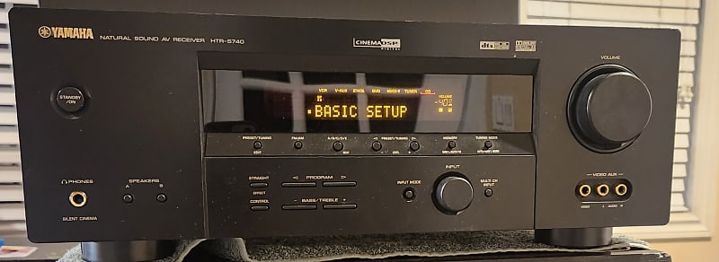 Yamaha Yamaha HTR5740 6.1 Channel Home Theater Receiver 2005  			