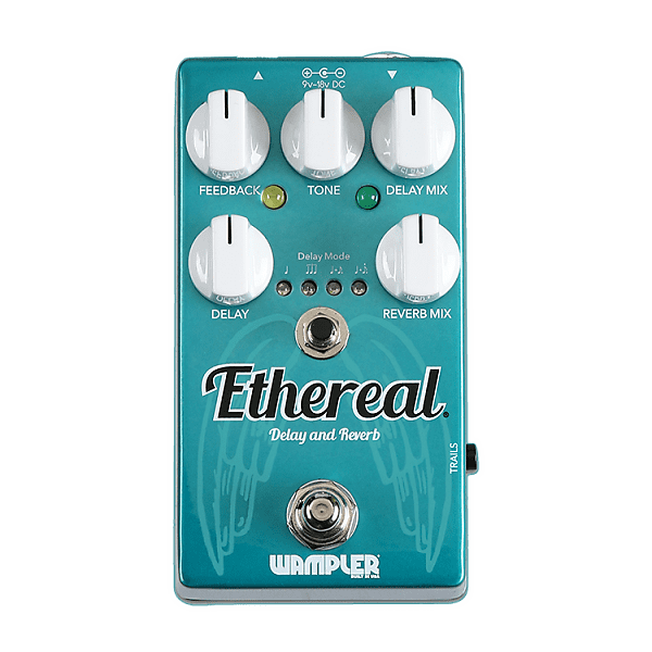 Wampler Ethereal Reverb & Delay Guitar Effects Pedal image 1