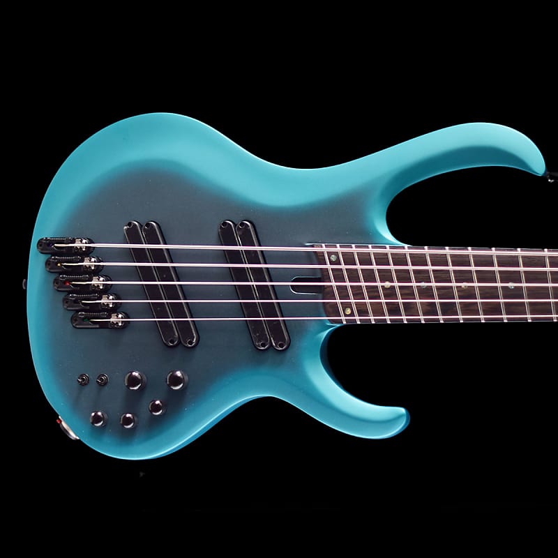 Ibanez BTB605MS-CEM Bass Workshop 2023 - Cerulean Aura Burst Matte