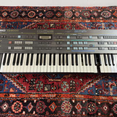 Casio CZ-5000 61-Key Synthesizer 1985 - Black
