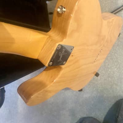 Fender Artist Series Jimmy Page Telecaster with Rosewood Fretboard 2019 - Natural with Dragon Graphic image 13