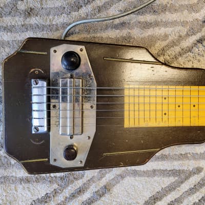 Harmony Lap Steel late 40s early 50s - brown/amber image 3