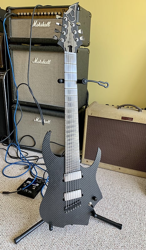 ギター Etherial Guitars / Zatha 7 Carbon Etherial Zatha Carbon Fibre 7 String Guitar | Reverb