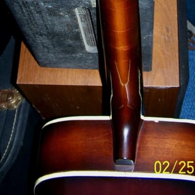 1968 Kay K6100 (?) Full Size Acoustic Guitar *Repair* image 5