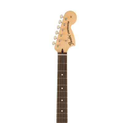 Used Fender Ltd. Ed. Tom Delonge Stratocaster - Graffiti Yellow w/ Rosewood FB image 8