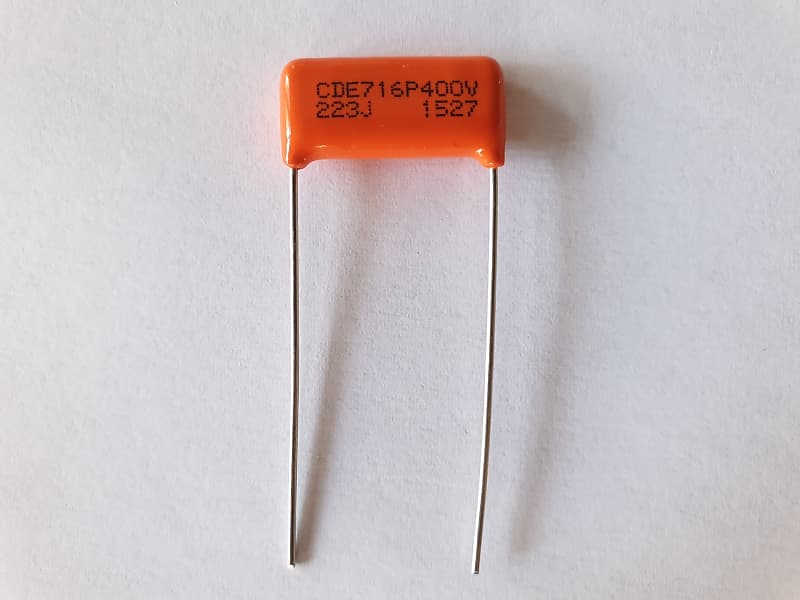 Sprague Orange Drop CDE 716P 223J 0.022uf 400V guitar