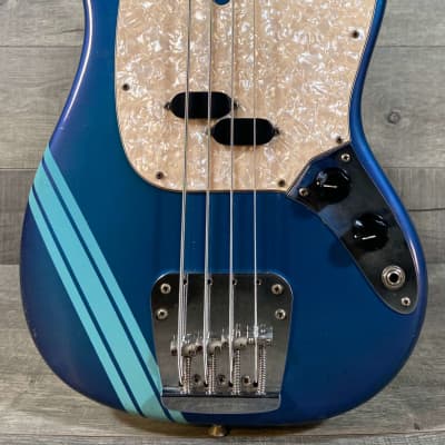 Fender Mustang Bass 1973 Competition Blue image 2