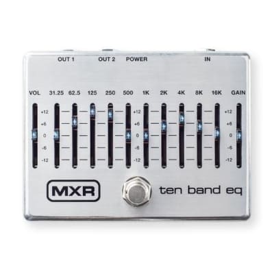 MXR M 108S - 10 Band Equalizer silver for sale
