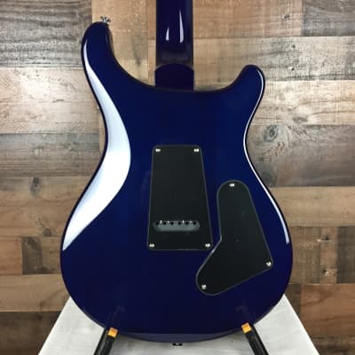 PRS SE Standard 24-08 Left-Handed Electric Guitar Translucent Blue, Gig Bag, 348 image 8