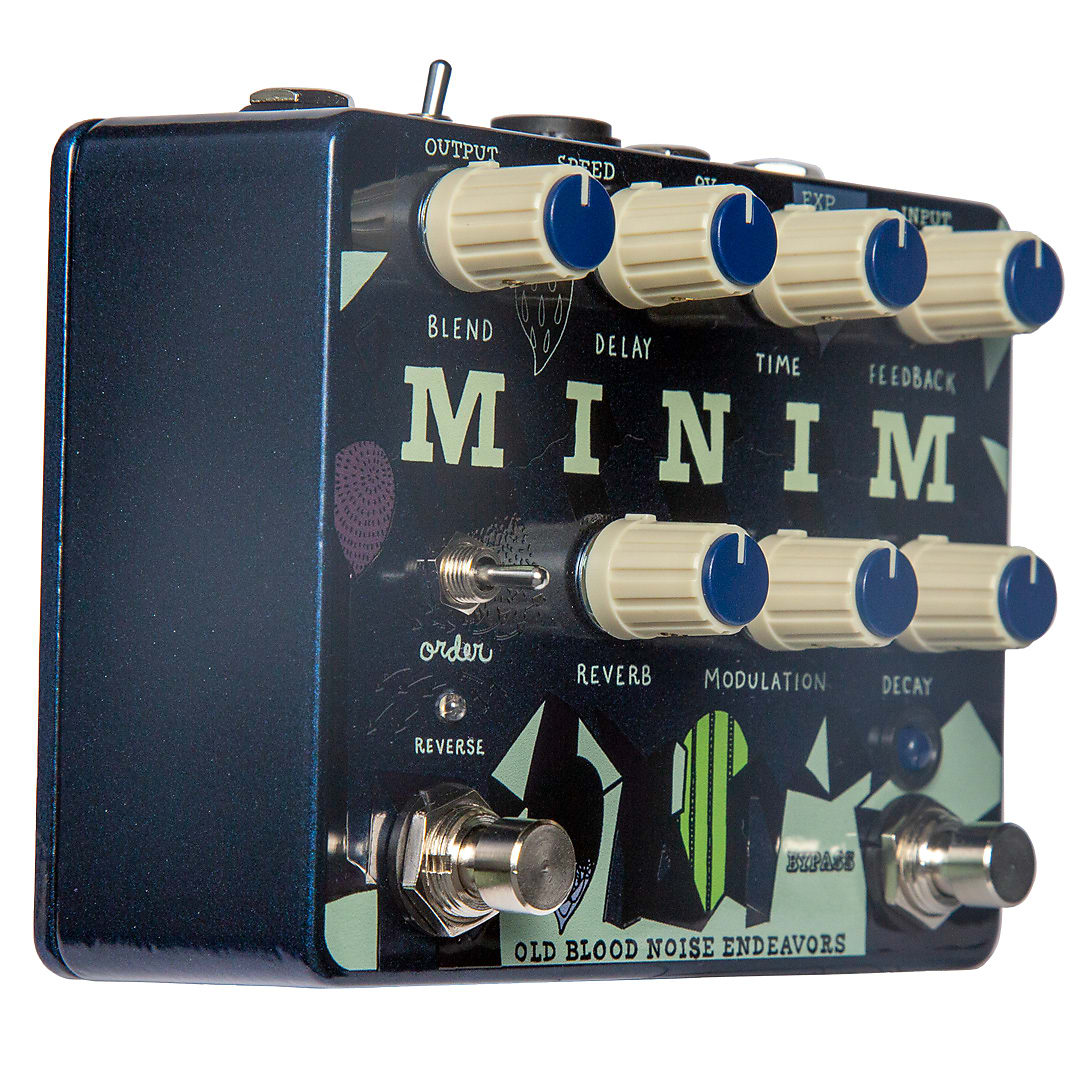 Old Blood Noise Endeavors Minim Immediate Ambient Machine Reverb / Delay Pedal