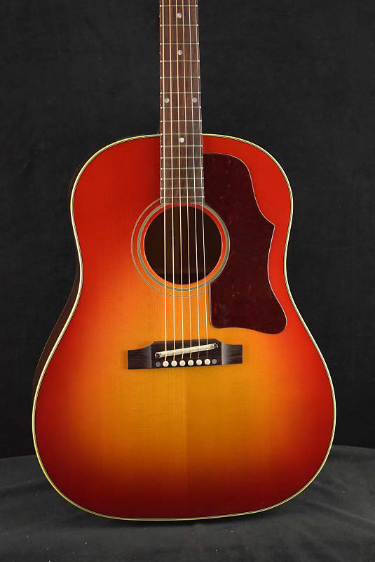 Gibson Custom Shop J-45 Adjustable Saddle Vintage Cherry Sunburst image 1