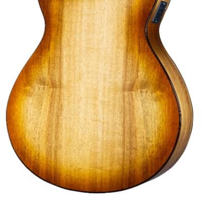 Breedlove Pursuit Exotic S Concerto CE Acoustic Electric Fretless Bass Amber Myrtlewood image 3
