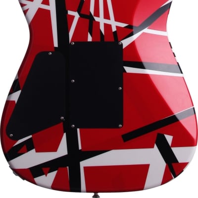 EVH Stripe Series Eddie Van Halen Electric Guitar Red/Black image 3