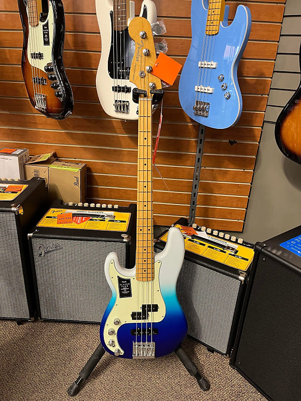 Fender Player Plus Precision Bass Left-Handed  - Belair Blue image 1