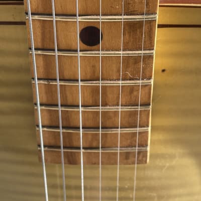 Kay K6868 Archtop Acoustic Guitar Harmony Silvertone Airli 60s - Blonde image 5