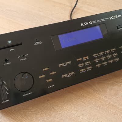 Kawai K5M Rackmount Digital Synthesizer Module 1987 - Black