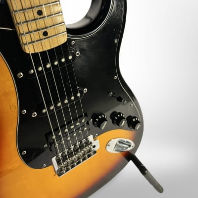 Fender Standard Stratocaster with Maple Fretboard 2006 60th Anniversary Year Brown Sunburst image 6