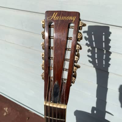 1963 Harmony H1270 Sovereign 12 String image 3