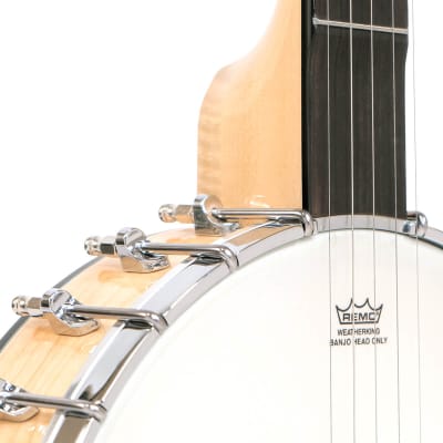 Gold Tone MM-150LN Maple Mountain Long Neck Openback 5-String Banjo image 6