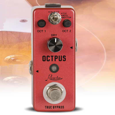 Rowin LEF-3806 Octpus Poly Octaver Micro Effect Pedal image 1
