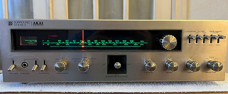 【希少】AKAI AS-8100 アンプ SURROUND STEREO アカイ 希少】AKAI AS-8100 アンプ SURROUND STEREO アカイ - メルカリ