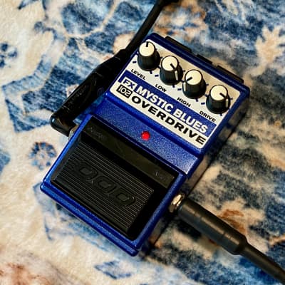 Reverb.com listing, price, conditions, and images for dod-fx102-mystic-blues-overdrive
