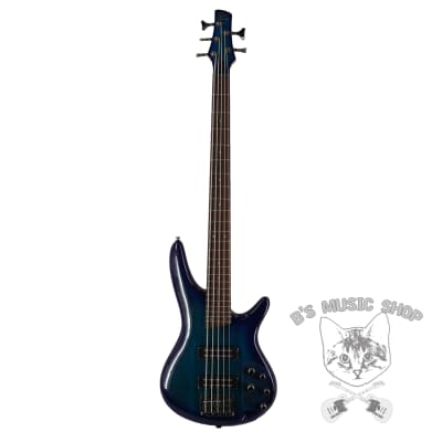 Ibanez Standard SR375E 5-String Electric Bass - Sapphire Blue image 3