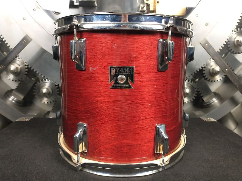 Tama Superstar Rack Tom 1984 Japan Cherry 11 x 12 Inch | Reverb Canada