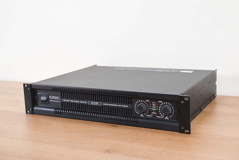 QSC PowerLight 2 PL236 2-channel Power Amplifier (church