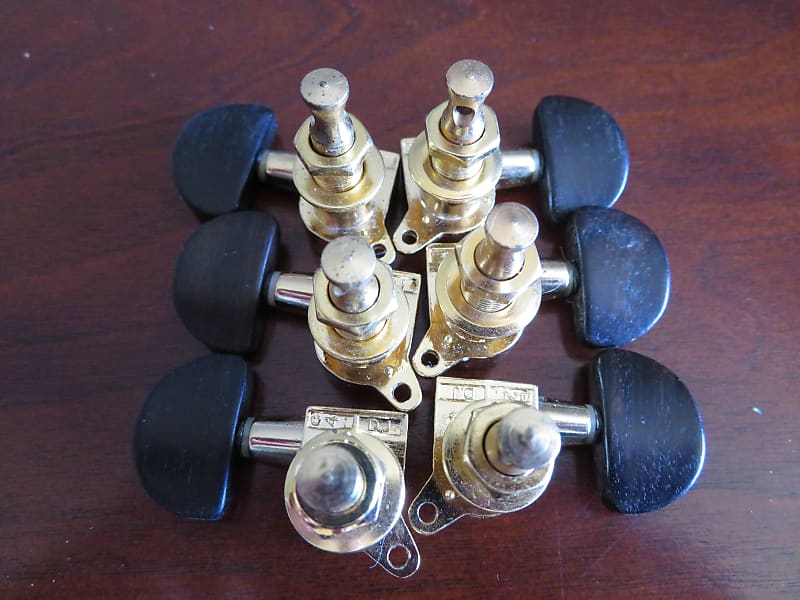 Grover, Gotoh Gold 3x3 tuners Gold Reverb