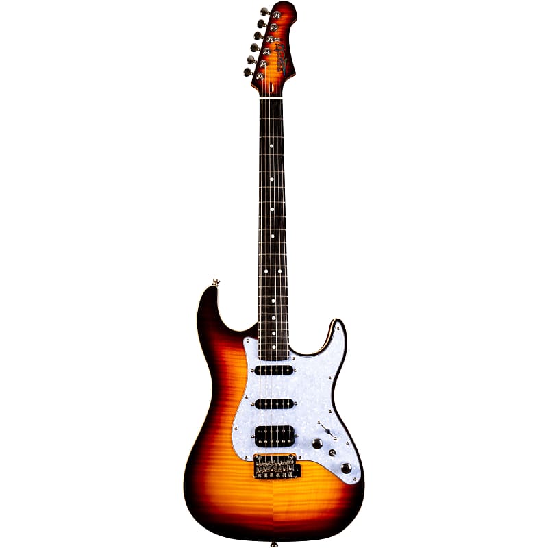 JET Guitars 600 Series JS-600 Sunburst Electric Guitar image 1