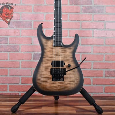 Esp USA Custom Shop M-I DX Flame Maple Top See Thru Black Burst 2024 w/OHSC image 1
