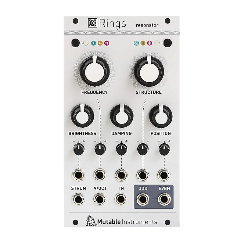 Mutable Instruments Rings ユーロラック モジュラー-