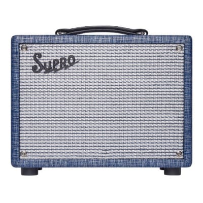 Supro 1606J 64 Super Tube Guitar Combo Amplifier (Blue Rhino) for sale
