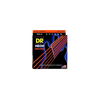 DR STRINGS NOE10 Neon Orange 10/46 for sale