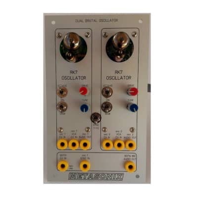Metasonix - Dual Brutal Oscillator [4U Serge R*S  4x4 Format] image 1