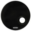 Evans REMAD Series BD20REMAD Resonant Single Ply 20" Black Drumhead Drum Head
