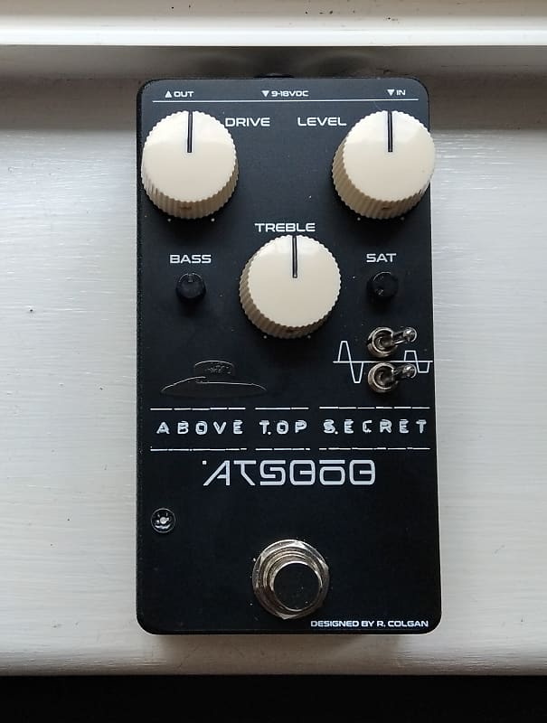 ギター 's effects tsv 808 clone The Tone Geek Above Top Secret