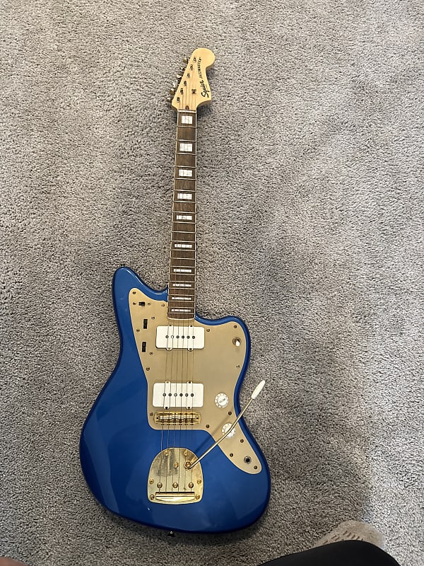 Squier 40th Anniversary Gold Edition Jazzmaster | Reverb