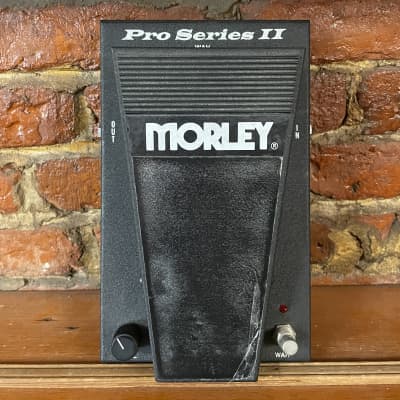 Morley Pro Series II Wah Black 2000s | Reverb