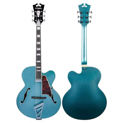 D'Angelico Premier EXL-1 Hollow Body - Ocean Turquoise image 5