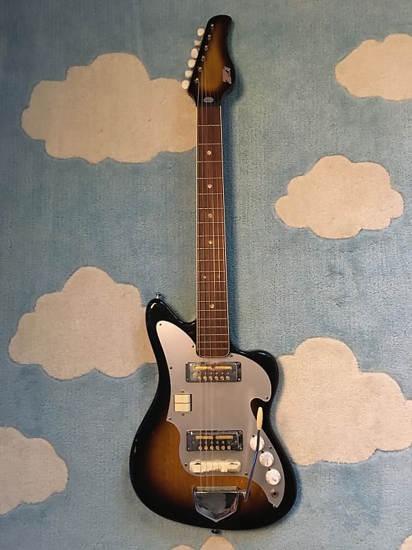 ビンテージ】Zenon guitar with Fender PU 1960年代 ☆日本製 検